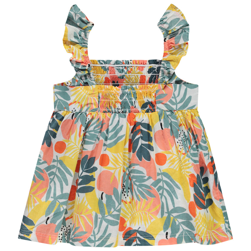 Τουνίκ χωρίς μανίκια με φαντεζί σχέδιο για κορίτσι 