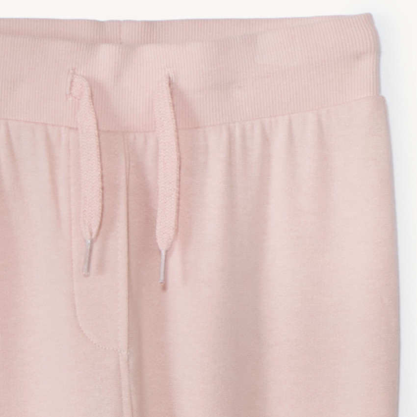 Μονόχρωμο φλις jogging για κορίτσι 