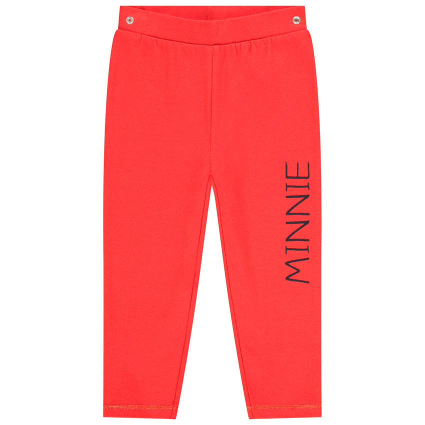 Πιτζάμα 2 κομμάτια βαμβακερή με σχέδιο Minnie Disney για bebe κορίτσι 