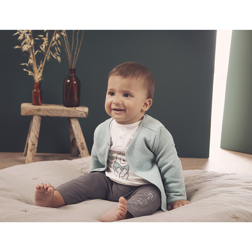 Σετ με t-shirt , ζακέτα και παντελόνι σχέδιο Winnie Disney 