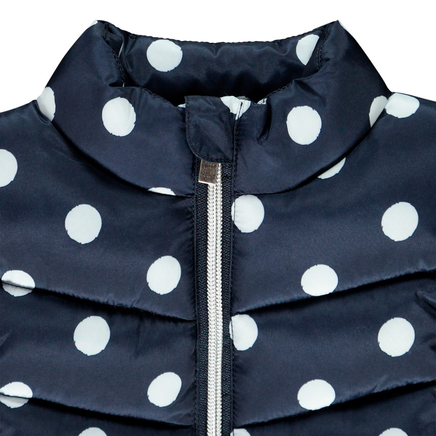 Μπουφάν αμάνικο matelassée για κορίτσι 