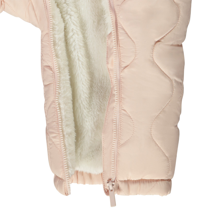 "Παλτό με επένδυση sherpa για κορίτσι μωρό" 