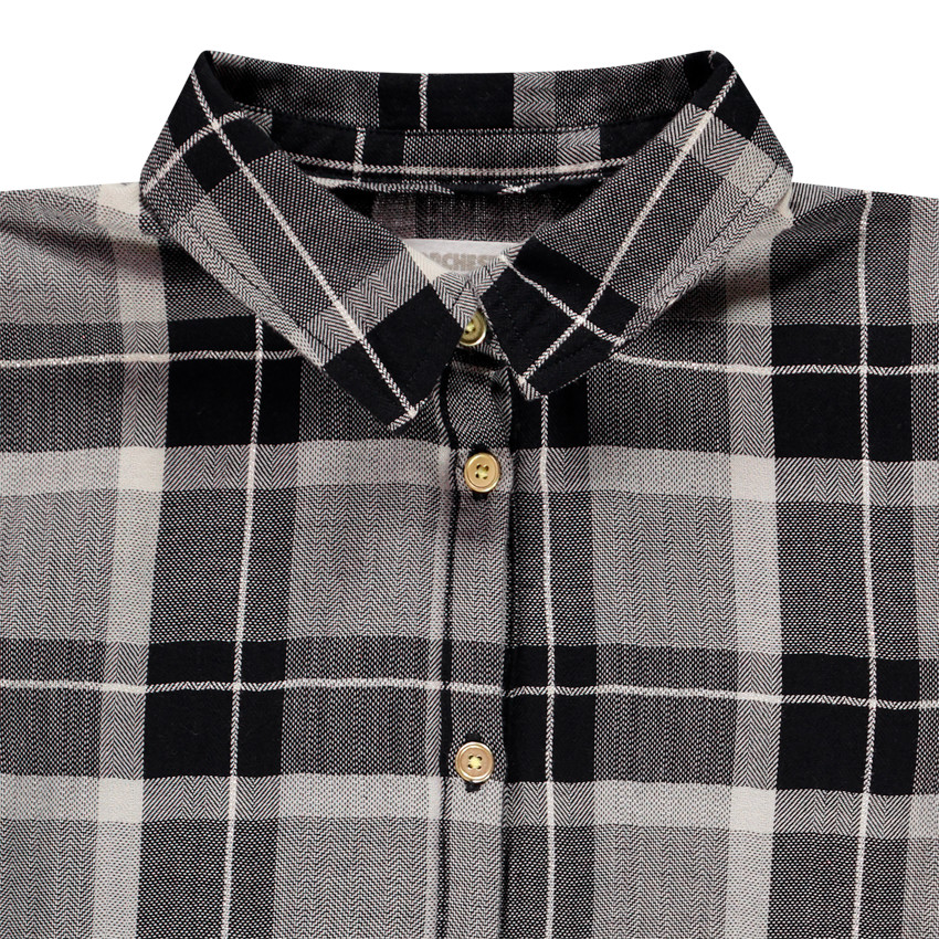 Πουκάμισο μακρυμάνικο καρό για κορίτσι 