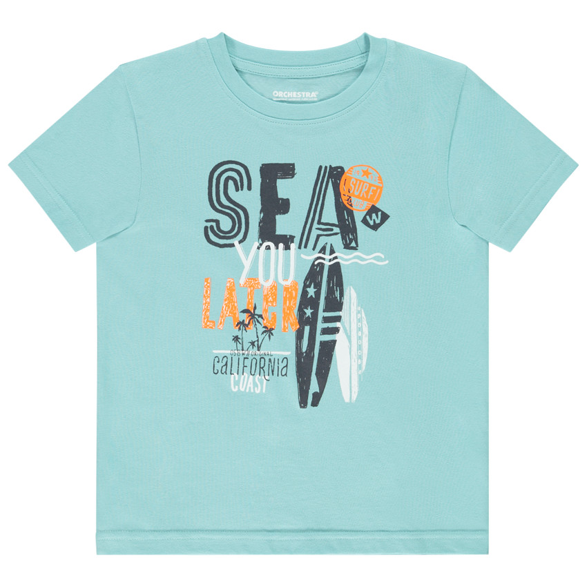 T-Shirt κοντομάνικο με σχέδια για αγόρι Main T-Shirt κοντομάνικο με σχέδια για αγόρι