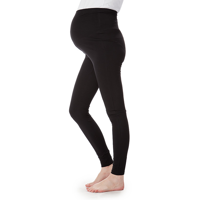 Legging noir taille haute grossesse 