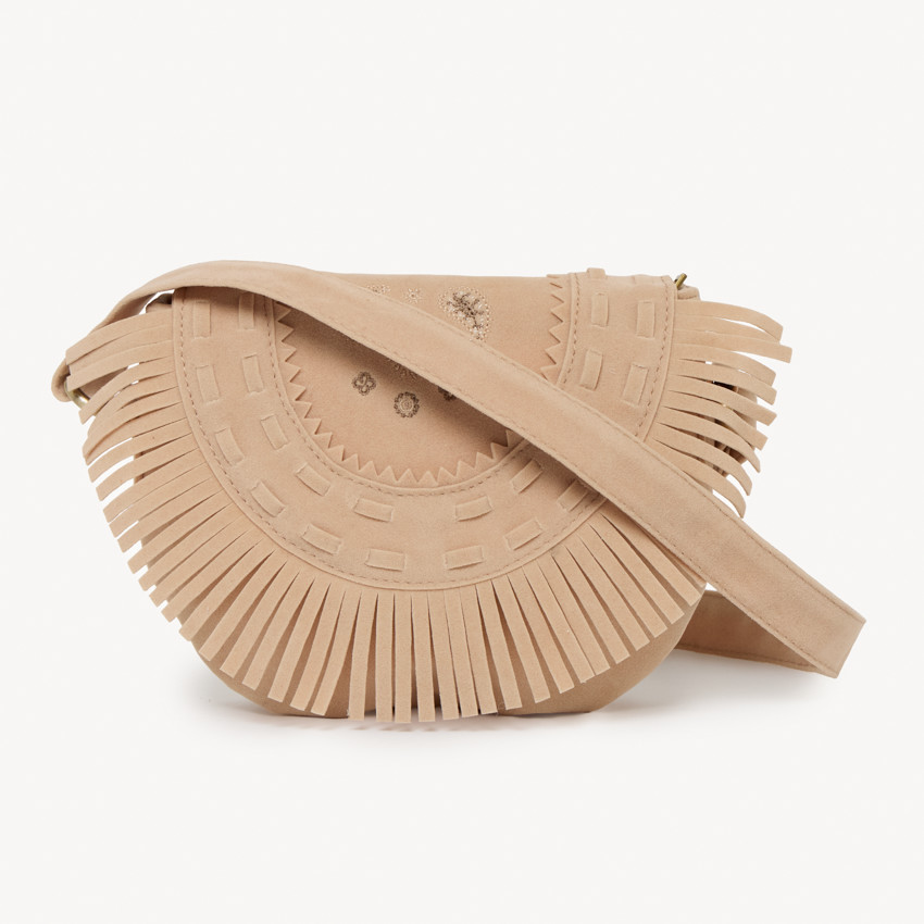 Τσάντα ώμου με κρόσσια για κορίτσι 