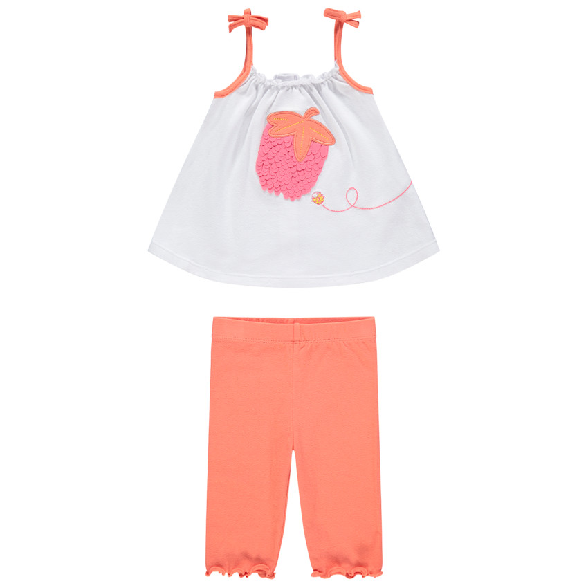 Τουνίκ με σχέδιο φράουλα και κολάν κοντό  Additional Τουνίκ με σχέδιο φράουλα και κολάν κοντό