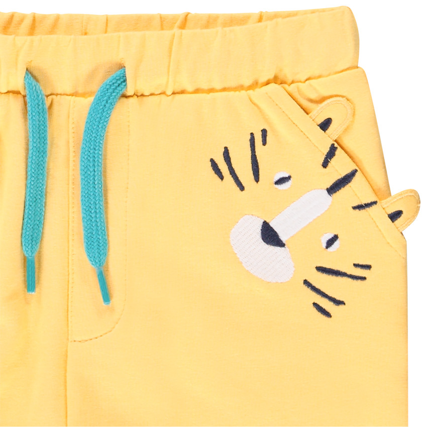 Σετ πλαζ Αμάνικο μπλουζάκι και σορτς με σχέδιο Jungle 