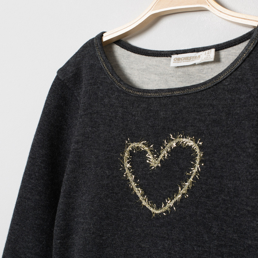 Φόρεμα μακρυμάνικο 2 σε 1 molleton 