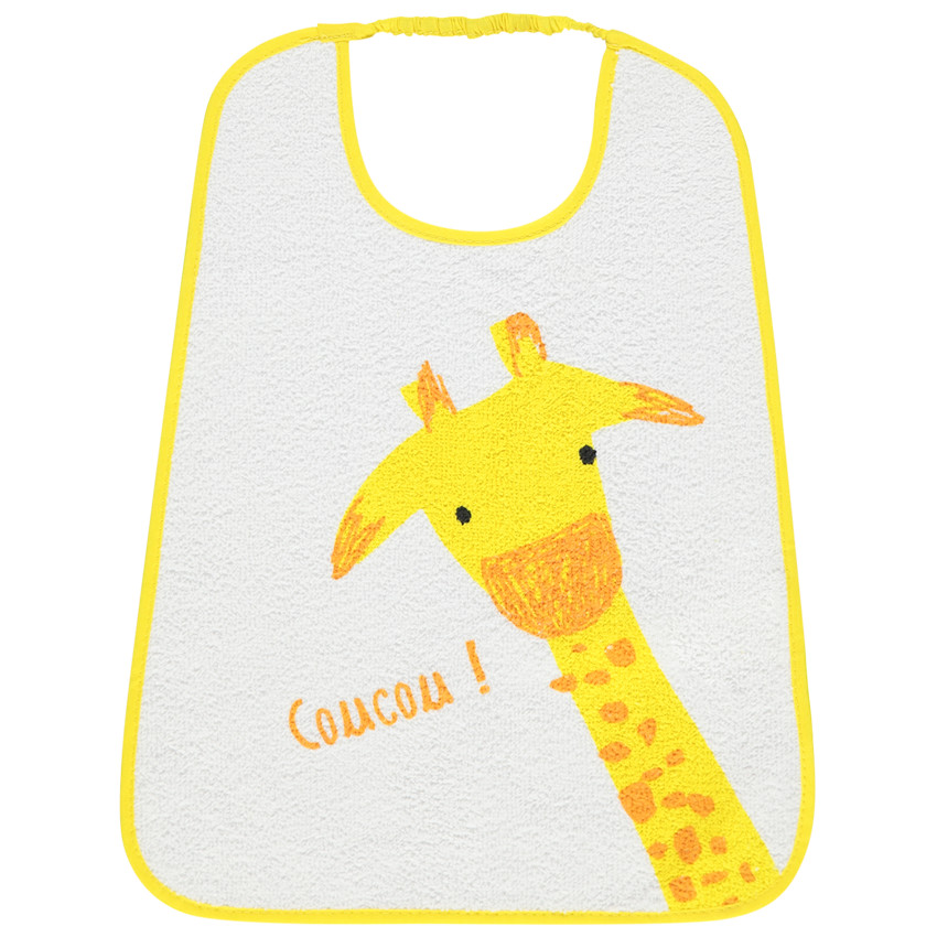 Σαλιάρα από σφουγγάρι με σχέδιο καμηλοπάρδαλη 