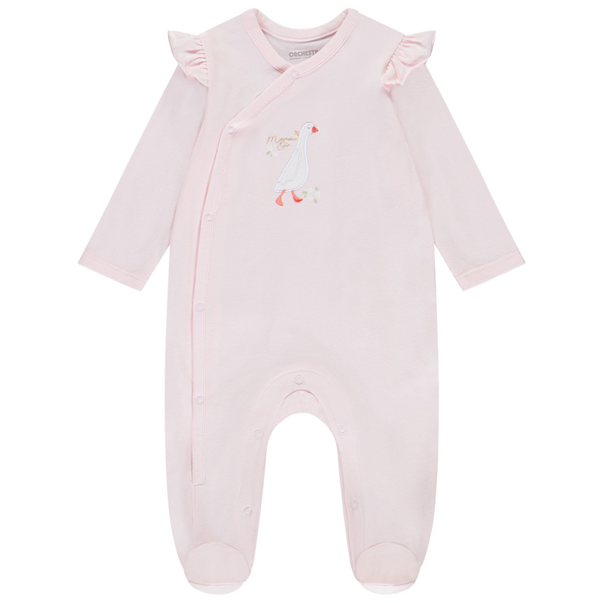 Σετ από 2 φορμάκια με σχέδιο χήνες για κορίτσι με διαφορετικές ανοίξεις ανάλογα με την ηλικία 