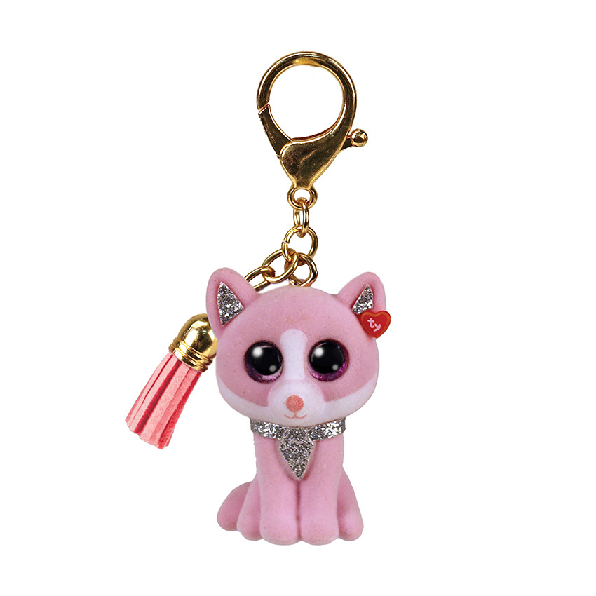 Mini Boos Κλιπ Fiona Γατούλα Ροζ TY 