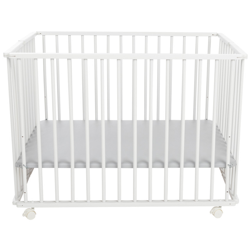 Παρκο Ξύλινο Pocket Πτυσσόμενο - Λευκό 