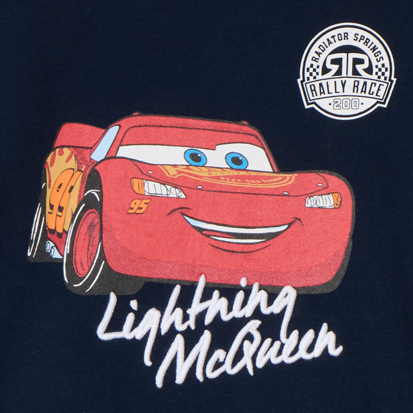 Σετ 2 τεμαχίων μπλούζα + σορτσάκι Flash McQueen Disney - Pixar για αγόρι 