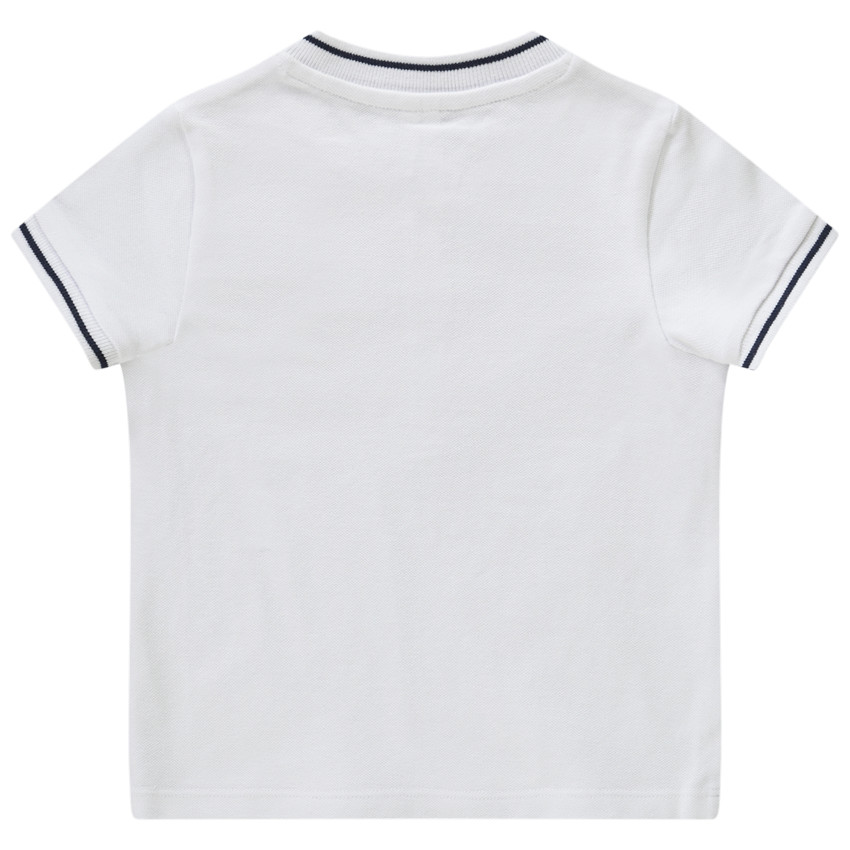 Πόλο κοντομάνικο με γιακά teddy για bebe αγόρι 