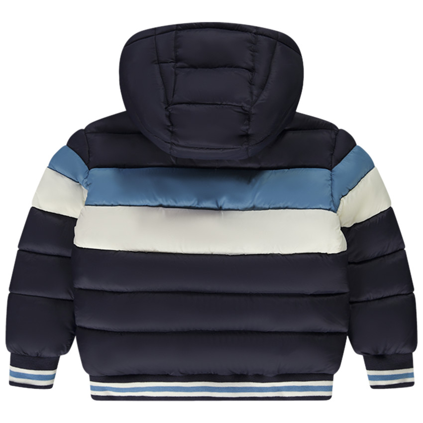 Μπουφάν effet color block με επένδυση sherpa για αγόρι 