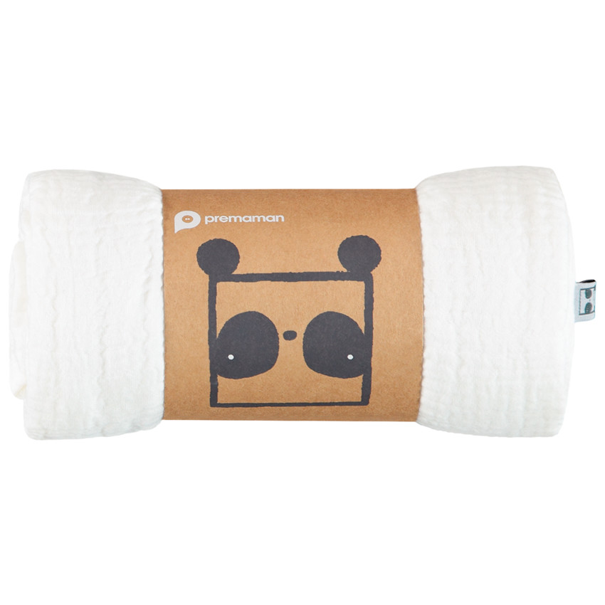 Λάγκε από βαμβακερή γάζα μονόχρωμο 