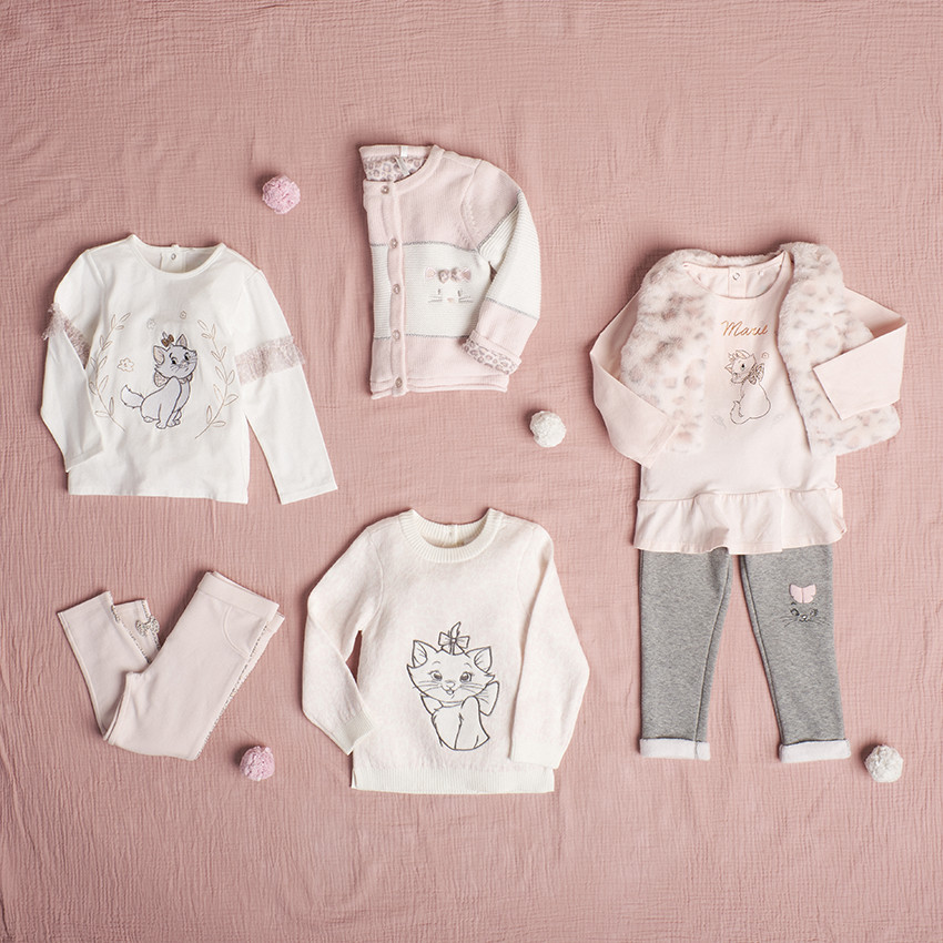 Jegging uni à  bandes léopard et petits noeuds 