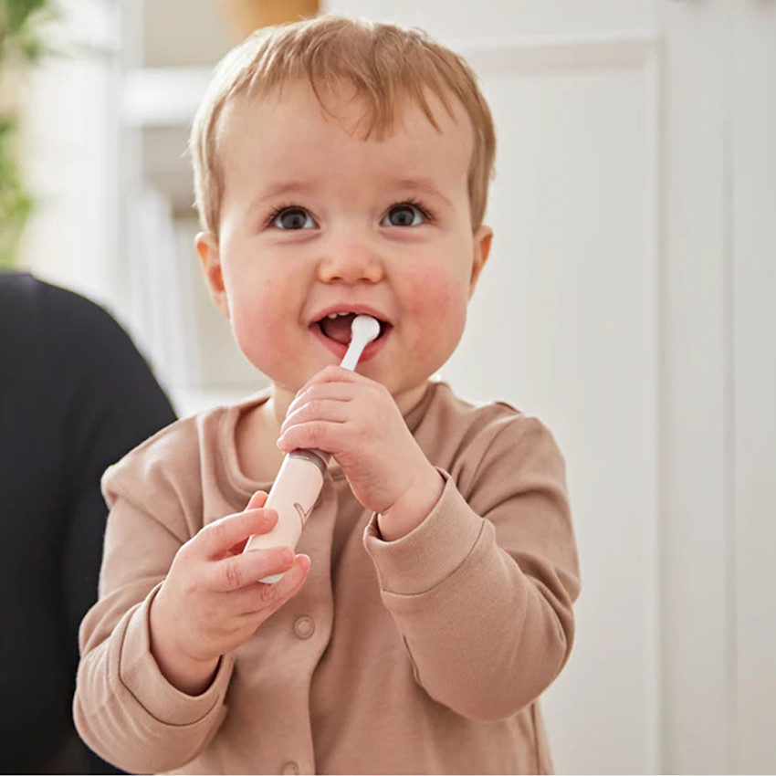 Βρεφική Ηλεκτρική Οδοντόβουρτσα - Ροζ 