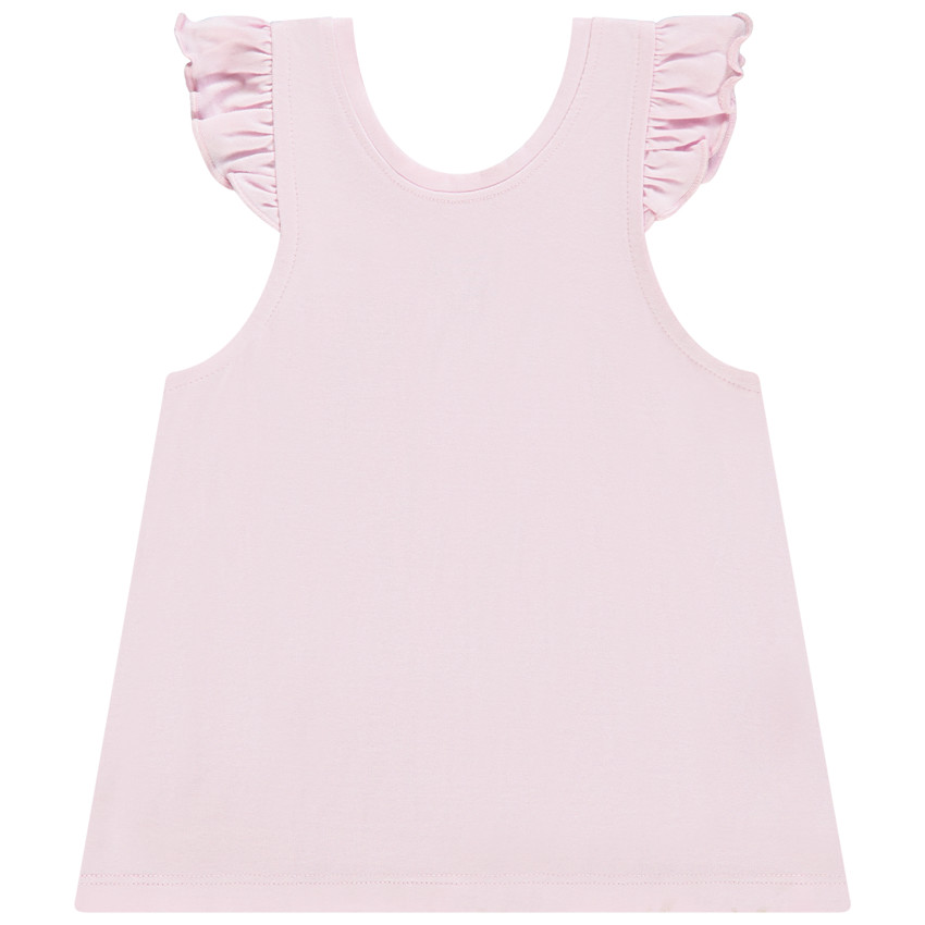 Αμάνικο μπλουζάκι από jersey Le Roi Lion Disney για bebe κορίτσι 