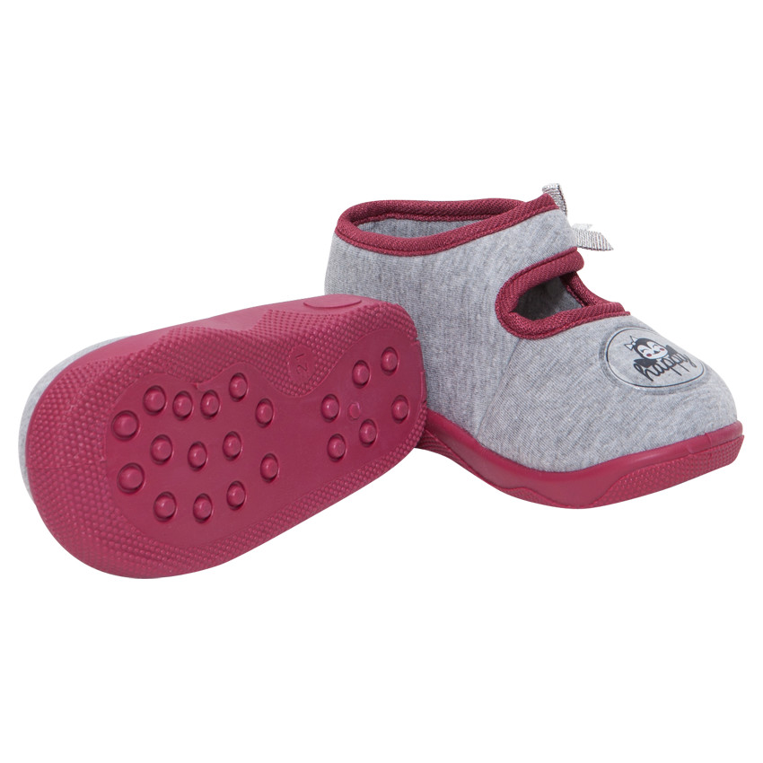 Ψηλά παντοφλάκια με σήμα και φιόγκο 