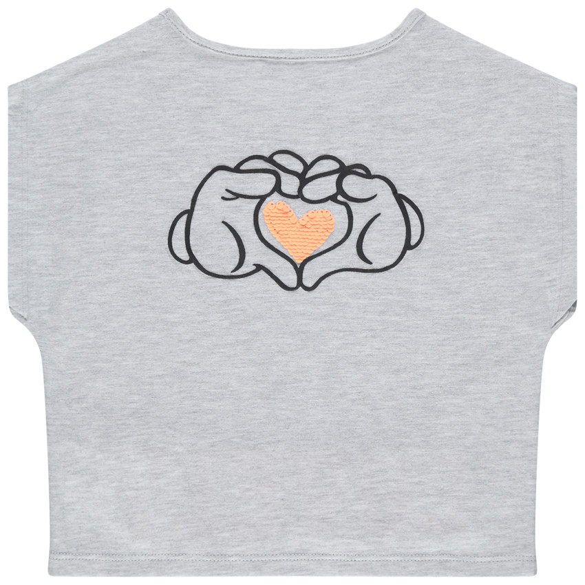 Κοντομάνικη κοντή μπλούζα με στάμπα Μίνι της Disney  Additional Κοντομάνικη κοντή μπλούζα με στάμπα Μίνι της Disney