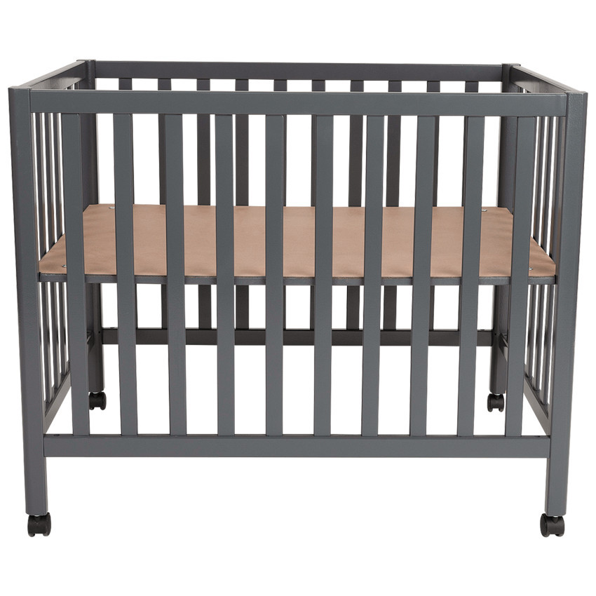 Ξύλινος Παιδότοπος Tommy Ανθρακί 