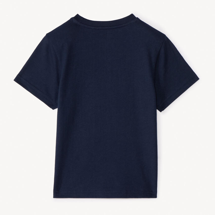 T-shirt κοντομάνικο με σχέδιο καράβι για αγόρι 