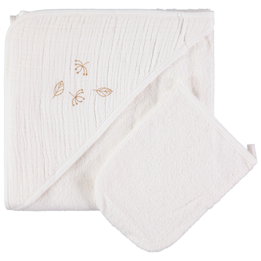 Κάπα μπάνιου και γάντι "Natural cocoon" 