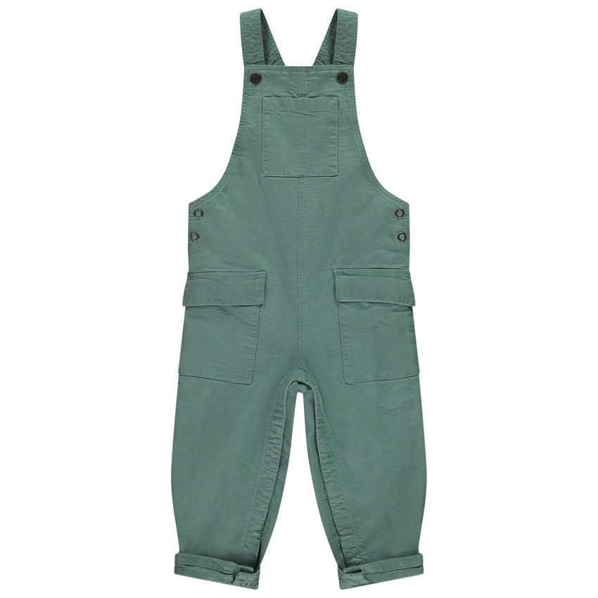 Σαλοπέτα μακριά μονόχρωμη με τσέπες για bebe αγόρι 