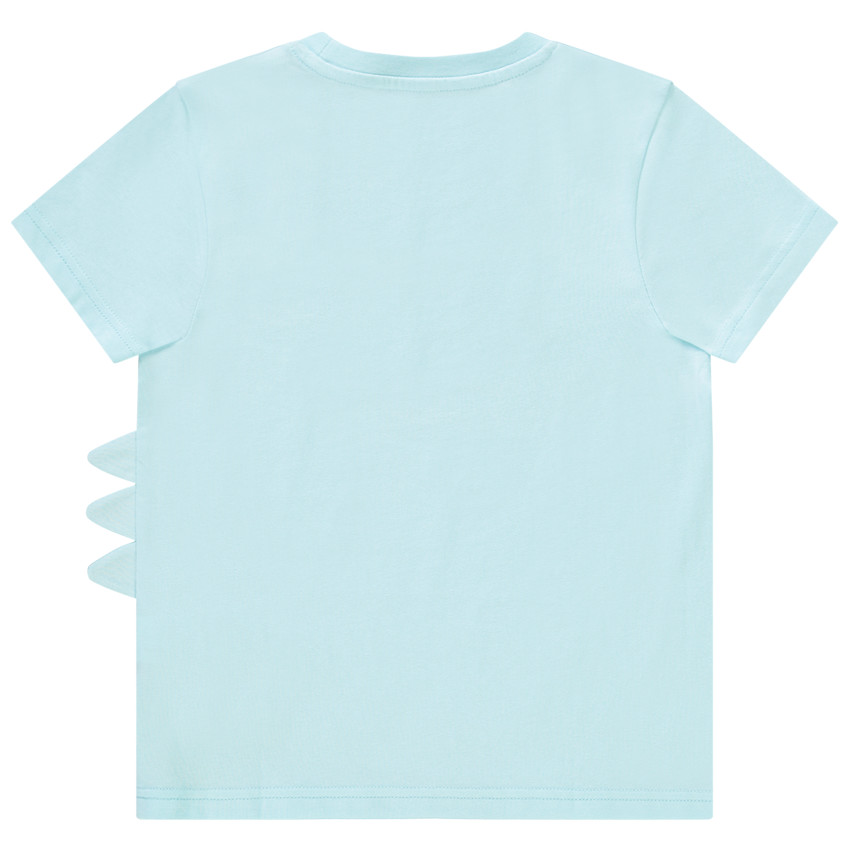 Κοντομάνικο μπλουζάκι από jersey με print ανάγλυφο για αγόρι 