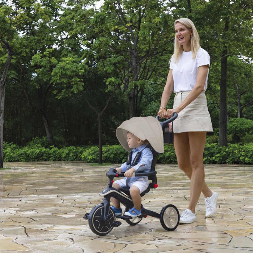 Εξελικτικό τρίκυκλο Explorer Trike 4 σε 1 ταουπέ με αναδιπλούμενο σχεδιασμό 