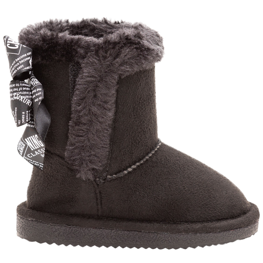 Χαμηλές μπότες με σατέν φιόγκους πίσω, 24 έω 29  Additional Χαμηλές μπότες με σατέν φιόγκους πίσω, 24 έω 29