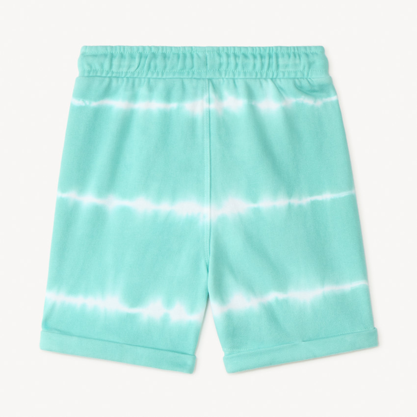 Σορτς από πλέγμα με εφέ tie and dye για αγόρι μωρού 