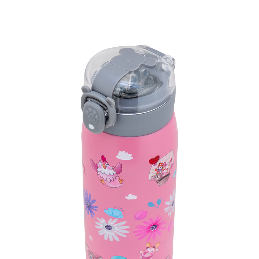 Θερμός μπουκάλι ανοξείδωτο "We Care" Pinky Girly 500ml 