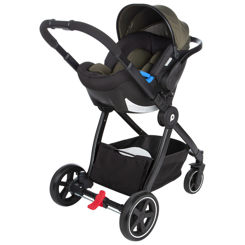 Καρότσι τριών σετ Théa - Χακί 