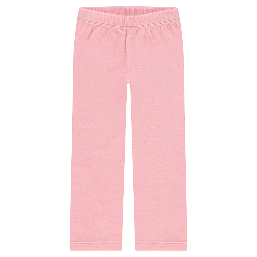 Βελουτέ πιτζάμα με τυπωμένο πουλάκι 