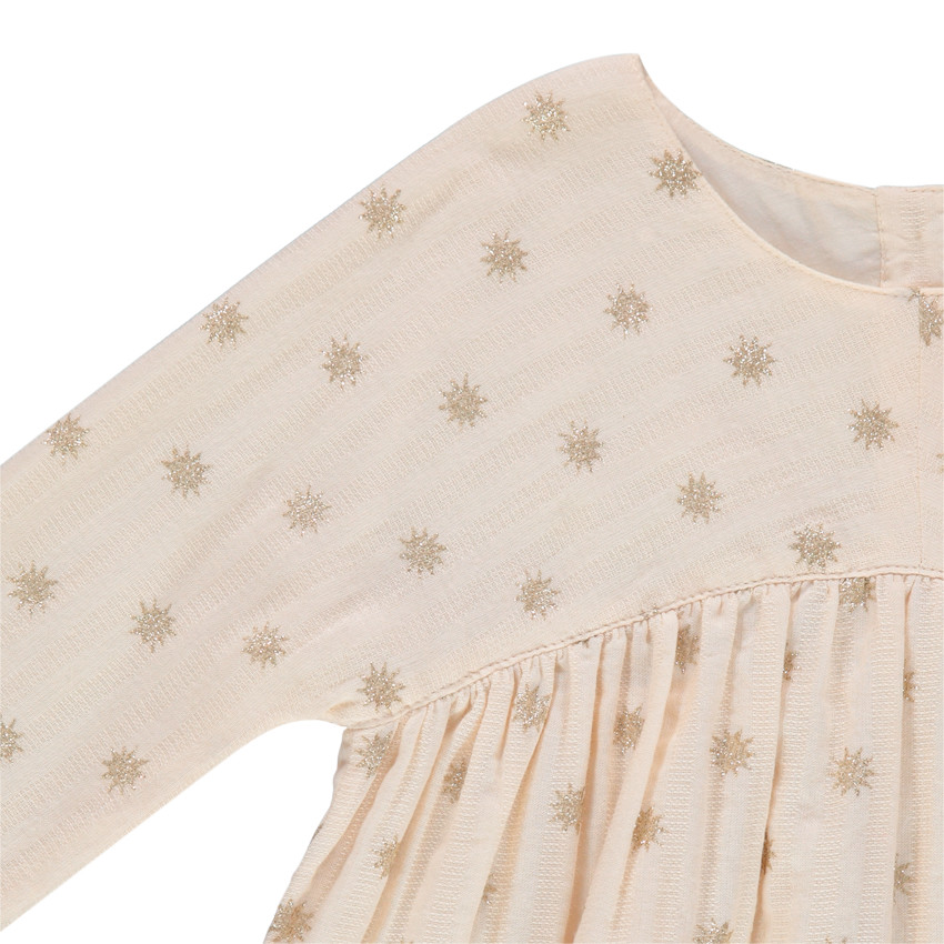 Toυνίκ μακρυμάνικη  με τυπωμένους χρυσούς ήλιους  