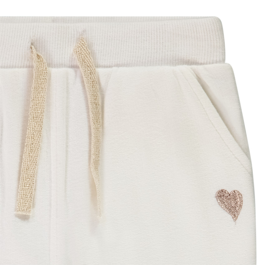 Φόρμα molleton μονόχρωμη για bebe κορίτσι 