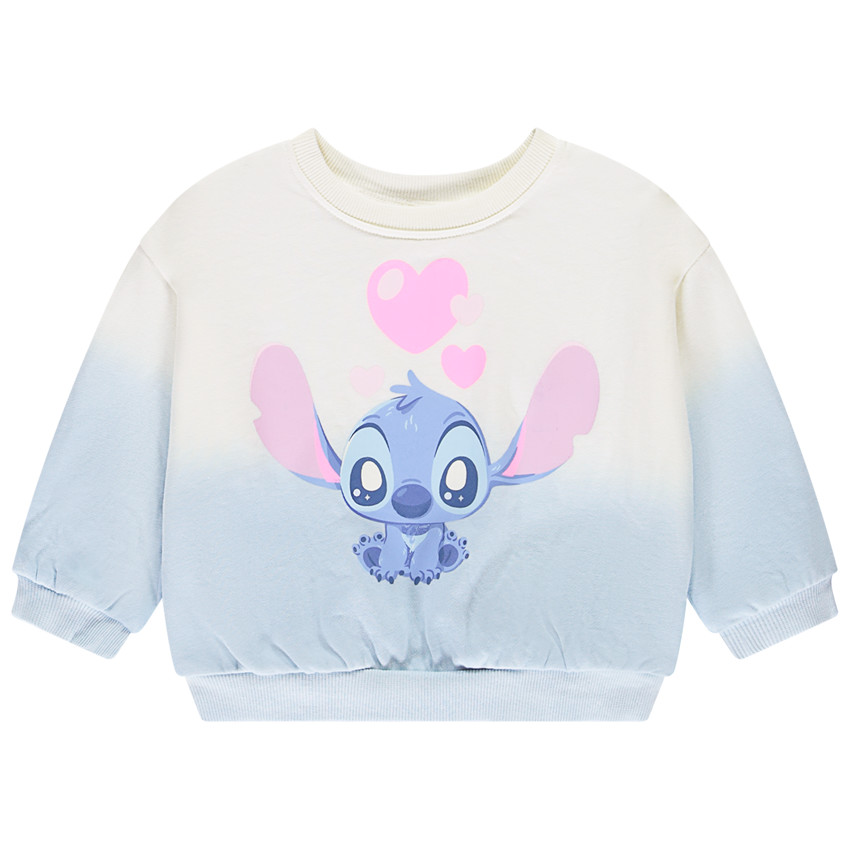 Φούτερ με εφέ ντεγκραντέ Stitch Disney για bebe κορίτσι 