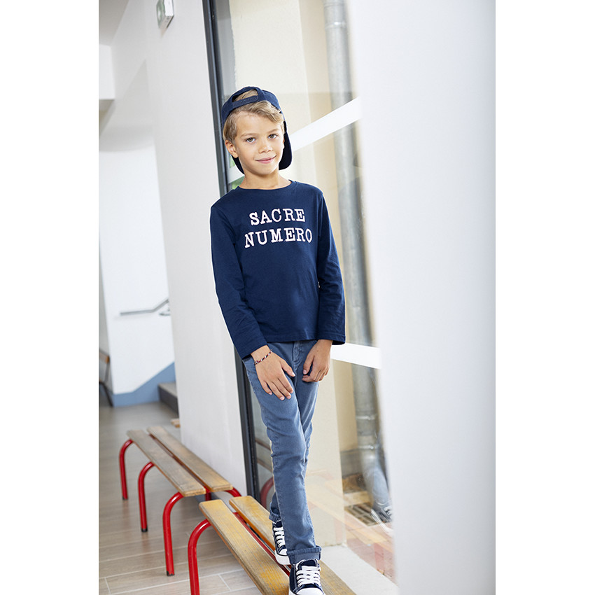 T-shirt μακρυμάνικο με σχέδιο για αγόρι 