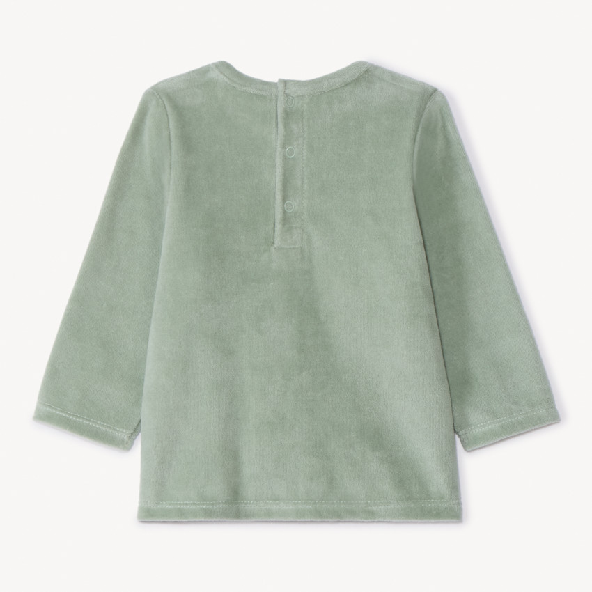 Σετ πιτζάμας 2 τεμαχίων από βελούδο φαντασίας για μωρό 