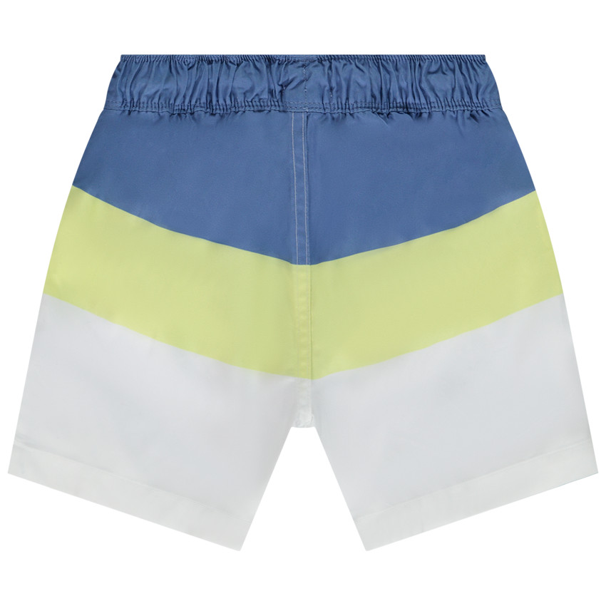 Σορτς μπάνιου με εφέ color block για αγόρι 