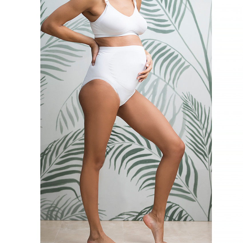 Σλιπ εγκυμοσύνης ψηλόμεσο χωρίς ραφές από μικροΐνα 