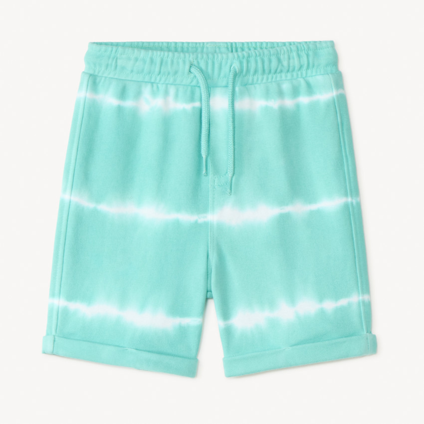 Σορτς από πλέγμα με εφέ tie and dye για αγόρι μωρού 