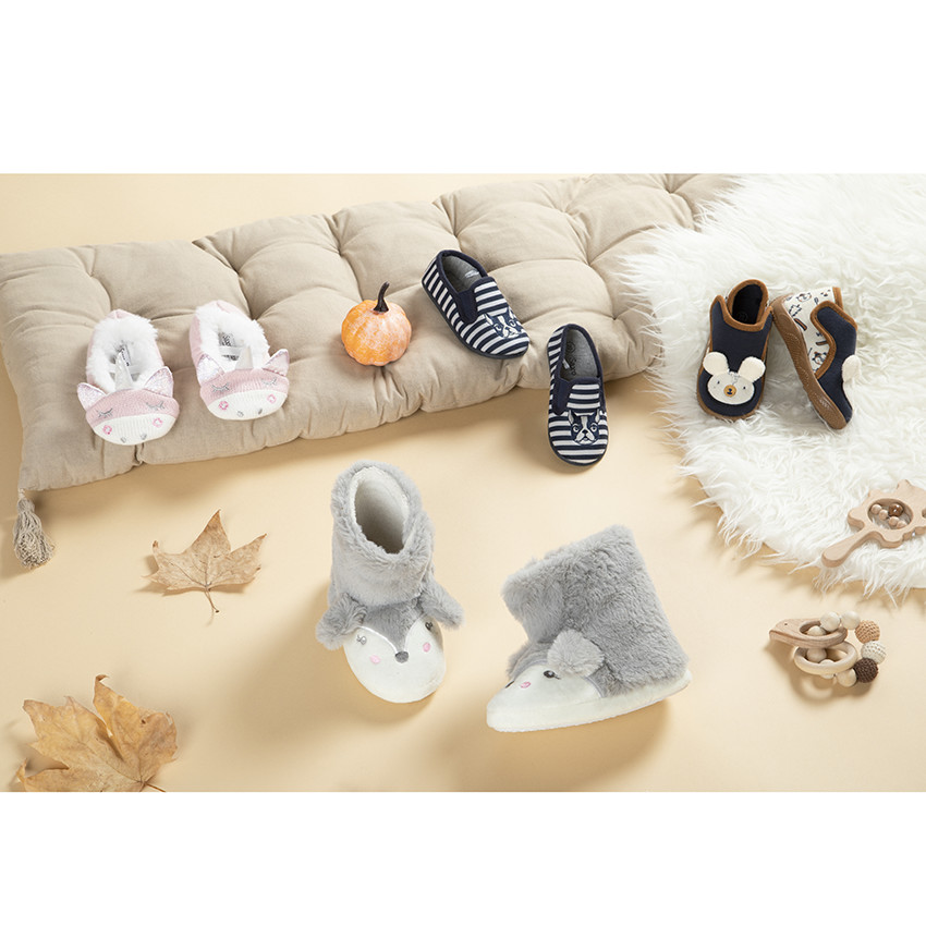 Βρεφικά παπουτσάκια πλεκτή για bebe κορίτσι σχέδιο μονόκερος 