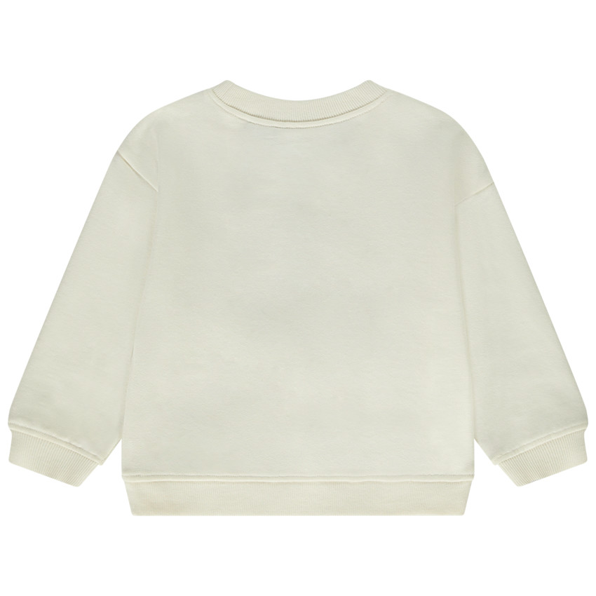 Φούτερ oversize από molleton με φαντεζί σχέδιο για bebe αγόρι 
