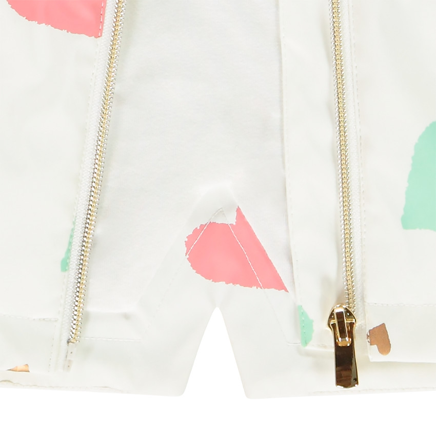 Parka με σχέδιο φαντεζί για bebe κορίτσι 