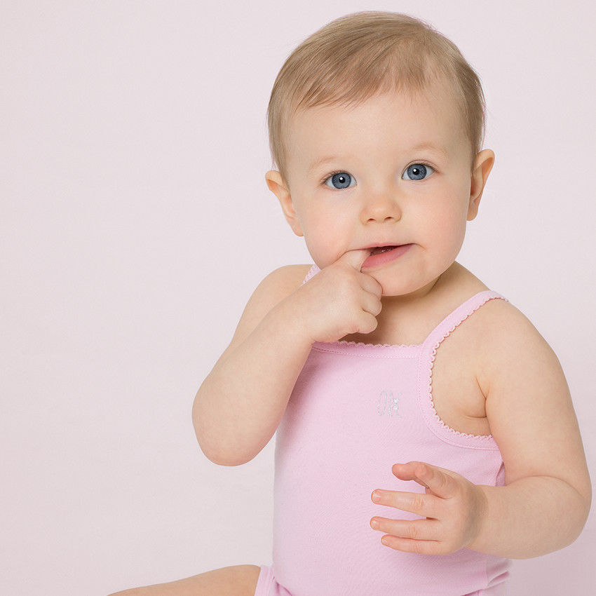 Σετ από 3 μονόχρωμα κορμάκια με τιράντες για κορίτσι 