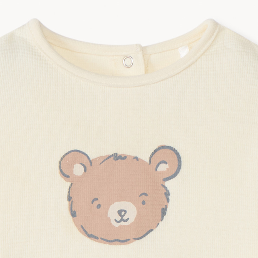 Σετ jogging με αρκουδάκια από δίχτυ για μωρά 